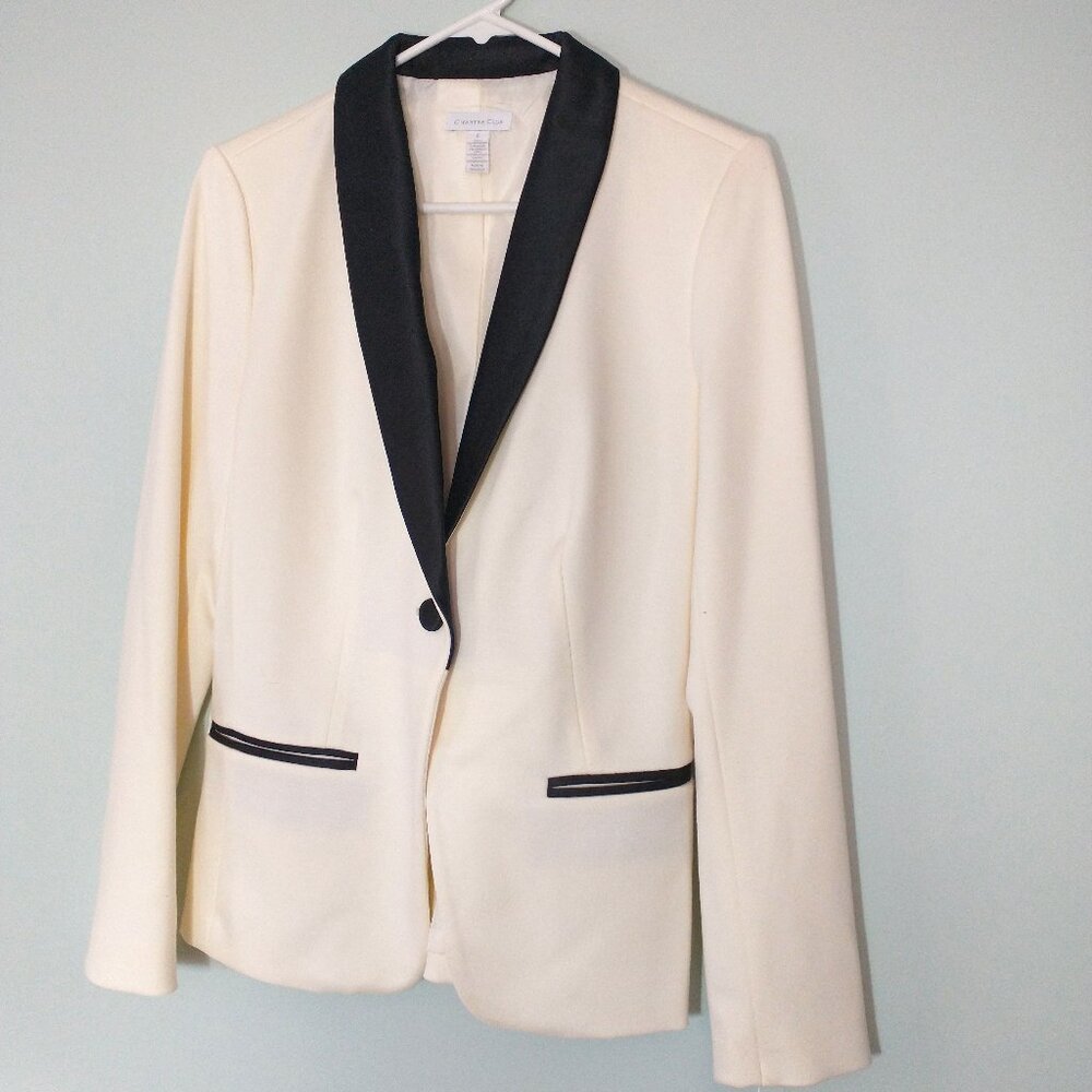 NWT Charter Club Tuxedo Style Jacket Size 6